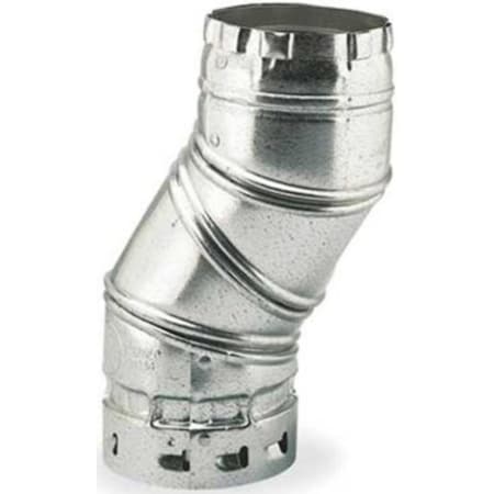 Coude D'évacuation De Gaz DuraVent 7GVL90 à 90 Degrés - Diamètre 7 Pouces, Aluminium, Neuf